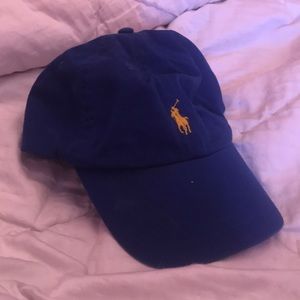 Royal blue Polo hat